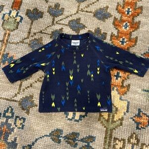 Patagonia fleece baby top 3-6 months